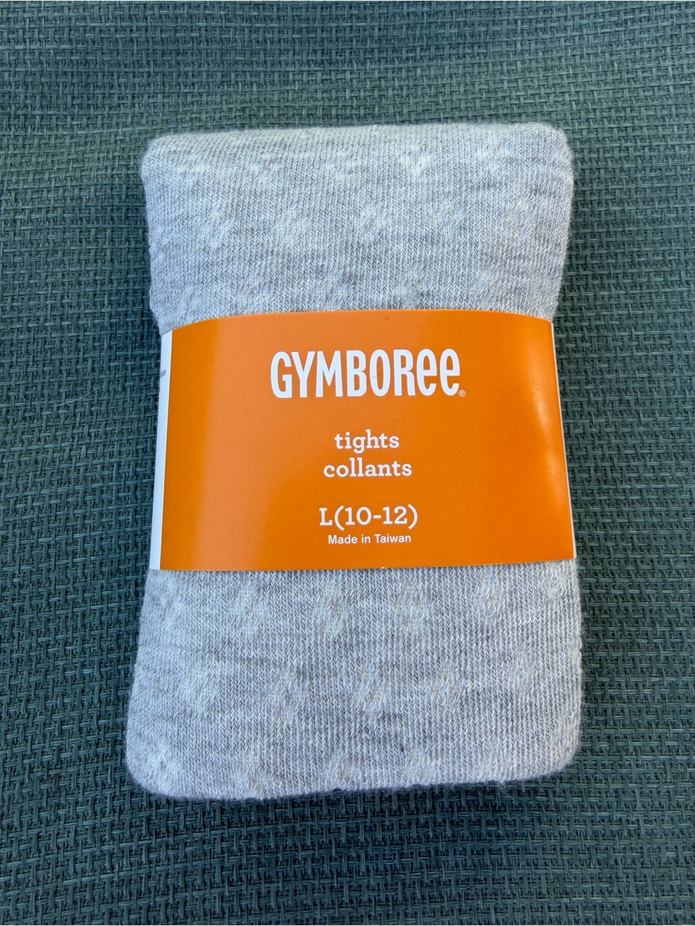 Gymboree Light Gray Girls Tights     - L (10-12)